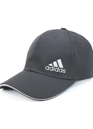 Кепка adidas бейсболка літня універсальна темно-сірий