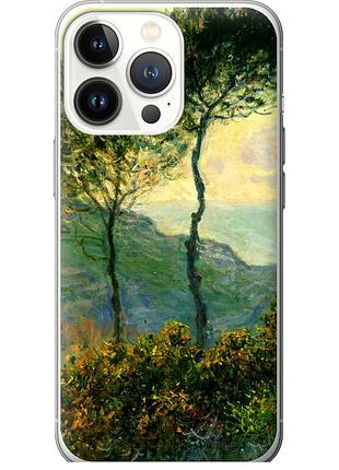 Чохол силіконовий на телефон iphone 13 pro клод моне "1193u-2372-58250"