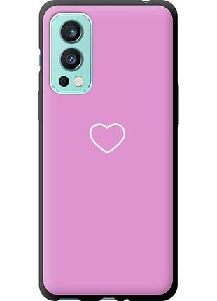 Чехол tpu на телефон oneplus nord 2 сердце 2 "4863b-2468-58250"