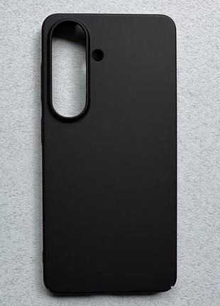 Samsung galaxy s26 чехол (бампер, накладка) чёрный, матовый, пластик