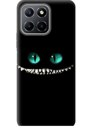 Чохол силіконовий на телефон huawei honor x8 5g чеширський кіт "689u-4149-58250"