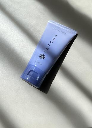 Tatcha the rice wash skin-softening cleanser очищення