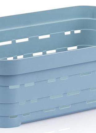 Кошик idea home 00610 pyramid blue 2.8 л (00610 blue) (7180070)