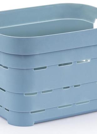 Кошик idea home 00612 pyramid blue 5 л (00612 blue) (7180076)