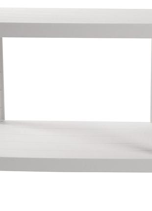 Этажерка 2-х ярусная violet house 6032 olympic white 27х42х39 см (7040709)