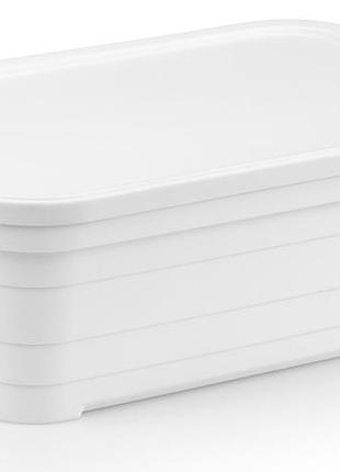 Кошик idea home 00642 pyramid white 8.2 л (00642 white) (7180092)