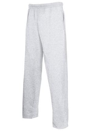 Легкие спортивные штаны fruit of the loom lightweight open hem jog pants серо-лиловый, l