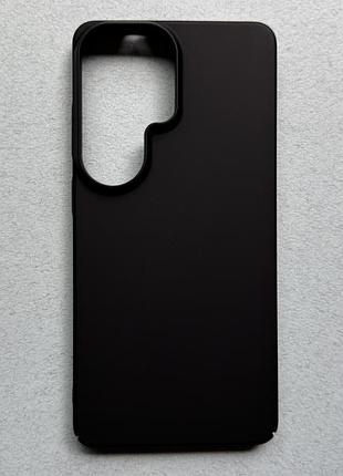 Samsung galaxy s26 ultra чехол (бампер, накладка) чорний, матовий, пластик