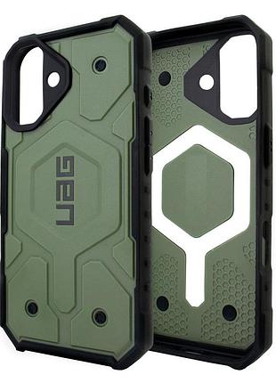 Чохол uag magsafe протиударний для iphone 17 khaki-green