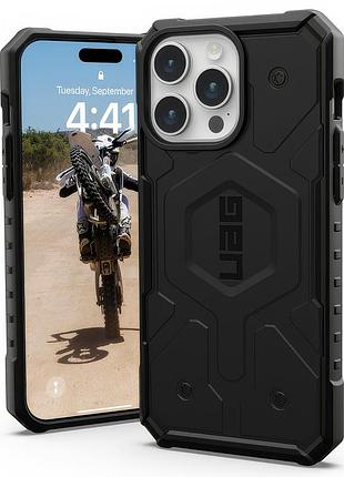 Чохол uag magsafe протиударний для iphone 12 pro max чорний