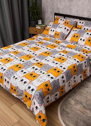 Комплект постельного белья moon&star бязь gold люкс sunny bloom king size 220x240 наволочки 2х40х60