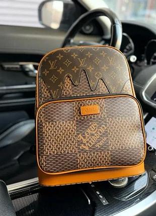 Городской унисекс рюкзак lv campus damier ebene giant