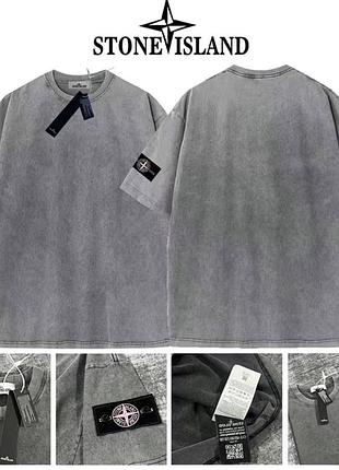 Футболка stone island (certiligo)