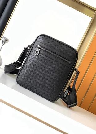 Мужская кожаная сумка bottega veneta