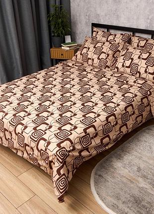 Комплект постільної білизни moon&star бязь gold люкс sunny bloom king size 220x240 наволочки 4х70х70