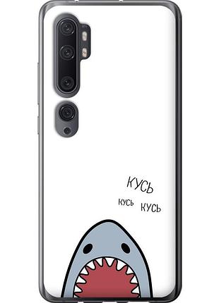 Чохол силіконовий на телефон xiaomi mi note 10 акула "4870u-1820-58250"