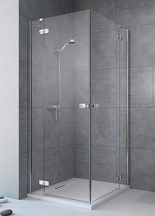 Левая часть кабины radaway fuenta new kdd/l 90x200 стекло прозрачное (384060-01-01l)