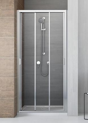 Душевая дверь radaway evo dw 80x200 прозрачное стекло, хром (335080-01-01)