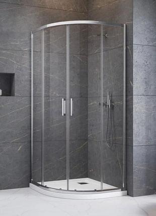 Душова перегородка radaway premium pro pdd 90x90 скло прозоре, хром (1013200-01-01)