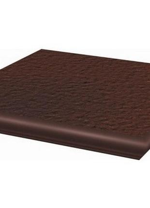 Сходинка з капіносом кутова paradyz cloud duro 33x33 brown