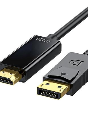 Кабель vievre displayport-hdmi 4k 1,8 м