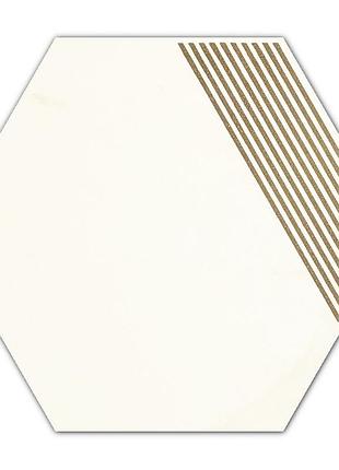 Декор my way paradyz calacatta 17,1x19,8 hexagon mat b