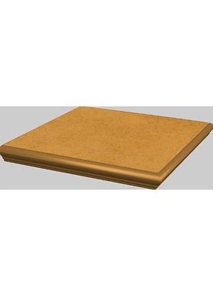 Сходинка з капіносом кутова paradyz aquarius 33x33 beige