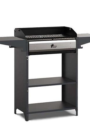 Гриль мангал high tech 600 с ветрозащитой от smoke house