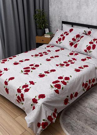 Комплект постільної білизни moon&star бязь gold люкс sunny bloom king size 220x240 наволочки 4х70х70
