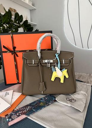 Hermes birkin grey silver 30 (без коробки)