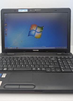 Ноутбук toshiba satellite c660 / intel i3-370m /6gb-ddr3/hdd-1000gb/intel hd graphics /15.6" hd led б/в