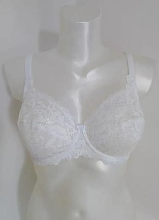 Бюстгальтер lormar your body curvy, мягкая чашка 80c, белый