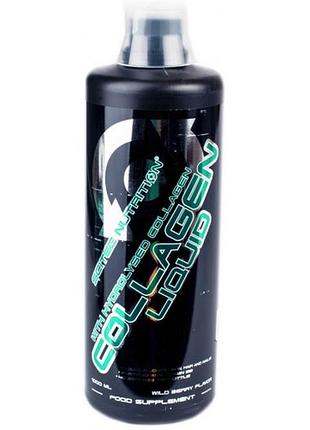 Рідкий колаген scitec nutrition collagen liquid 1000 мл лісові ягоди (103050)