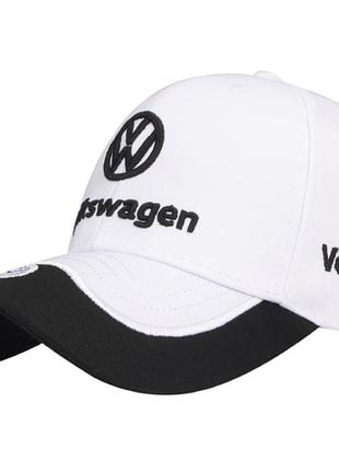 Бейсболка volkswagen біла 02356