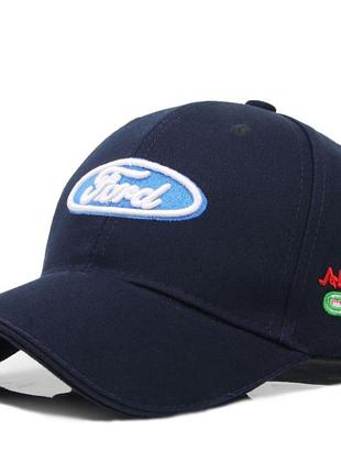 Бейсболка ford синий 02360