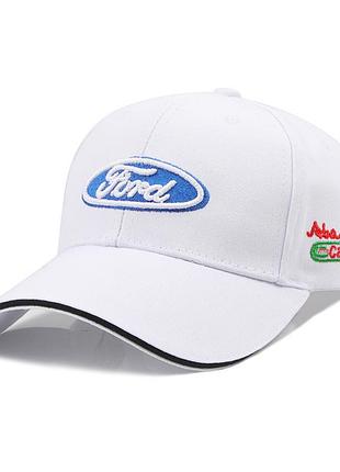 Бейсболка ford белая 02358