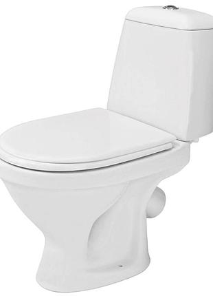 Компакт cersanit 437 еko е031 3/6 с крышкой дюропласт
