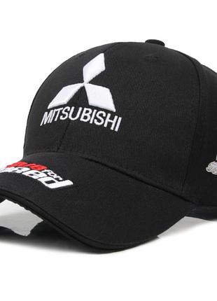 Бейсболка mitsubishi motors черный 03906
