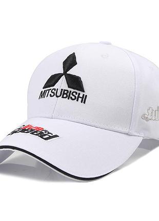 Бейсболка mitsubishi motors белый 03904