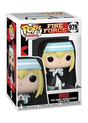 Фігурка funko pop фанко поп animation fire force sister iris #979
