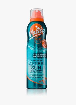 Спрей после загара с алоэ вера malibu after sun