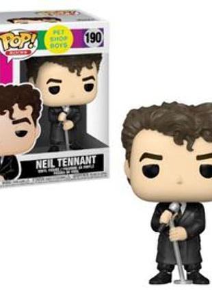 Фігурка funko pop rocks pet shop boys - neil tennant #190