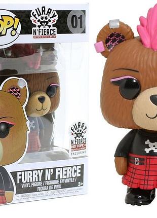 Фігурка funko pop фанко поп furry n' fierce #01 build-a-bear