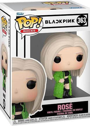 Фігурка funko pop rocks black pink shut down rose #363