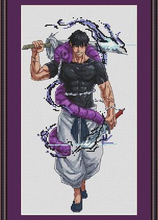 Схема для вышивки аниме магическая битва