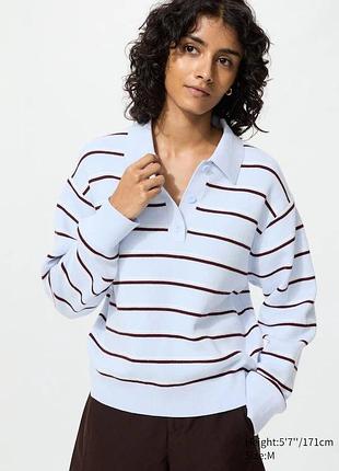 Джемпер поло uniqlo