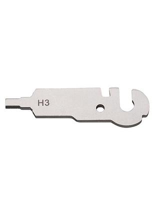Сменный инструмент fts1-15 к мультитулу roxon flex s804 (шестигранный ключ 3 мм)