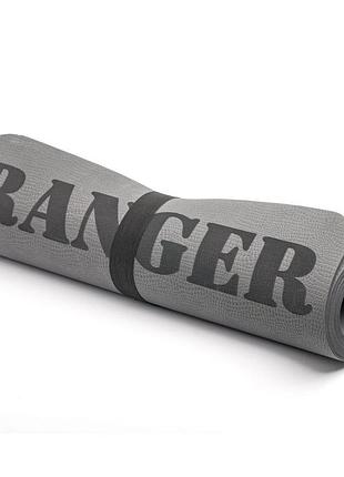 Каремат ranger eva 200x60 gray logo (ra8902l)