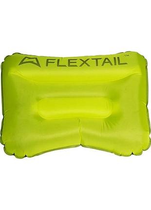 Надувна подушка flextail tiny pillow, зелений