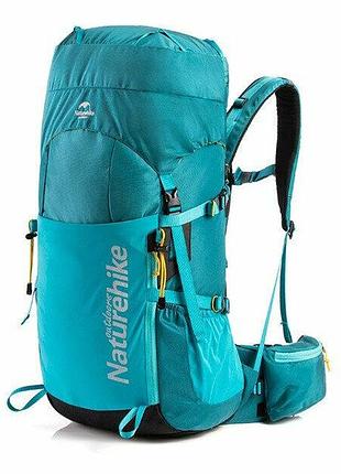 Рюкзак туристический naturehike nh18y045-q, 45 л, голубой